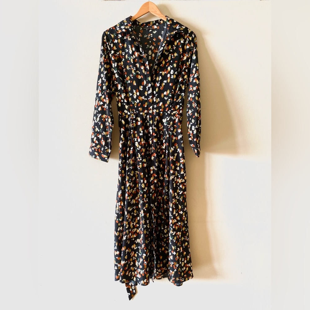 Inspired by Veritas vintage button down long dress